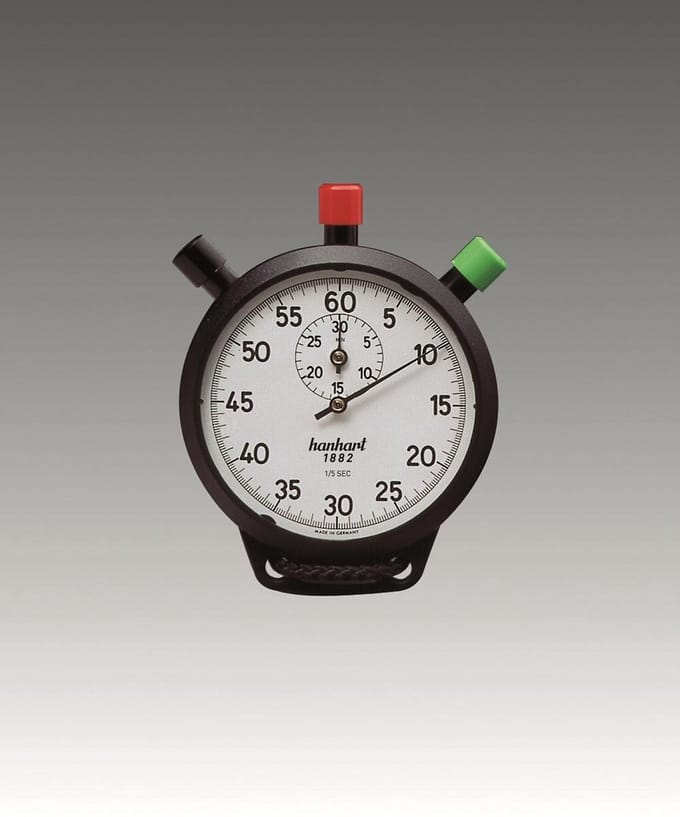 Hanhart stopwatch mechanisch Amigo 141.0134-00 -  1/5 sec -  30 min.