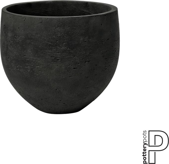 Pottery Pots Bloempot Mini Orb Grijs-Grijs-Zwart  D 32 cm H 28 cm
