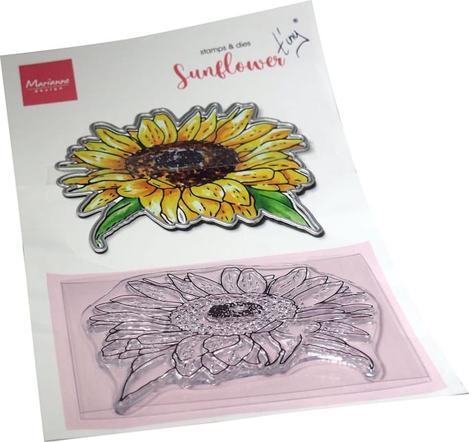 Marianne Design Clear Stamps Tiny's Flowers - Sunflower