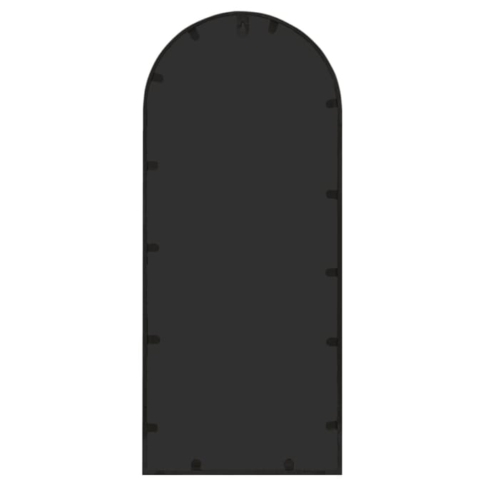vidaXL - Spiegel - 100x45 - cm - ijzer - zwart