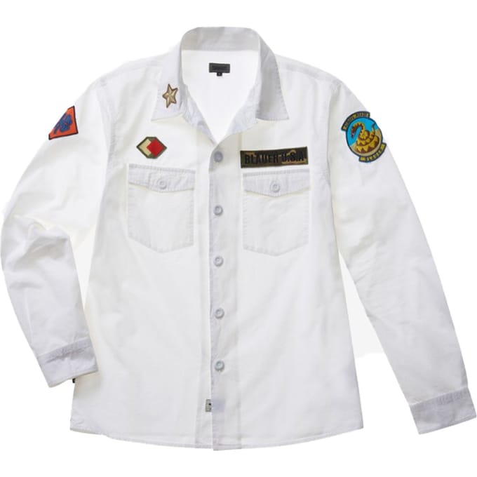 Blauer - 006240 shirt M/l 100 23SBLUS01354
