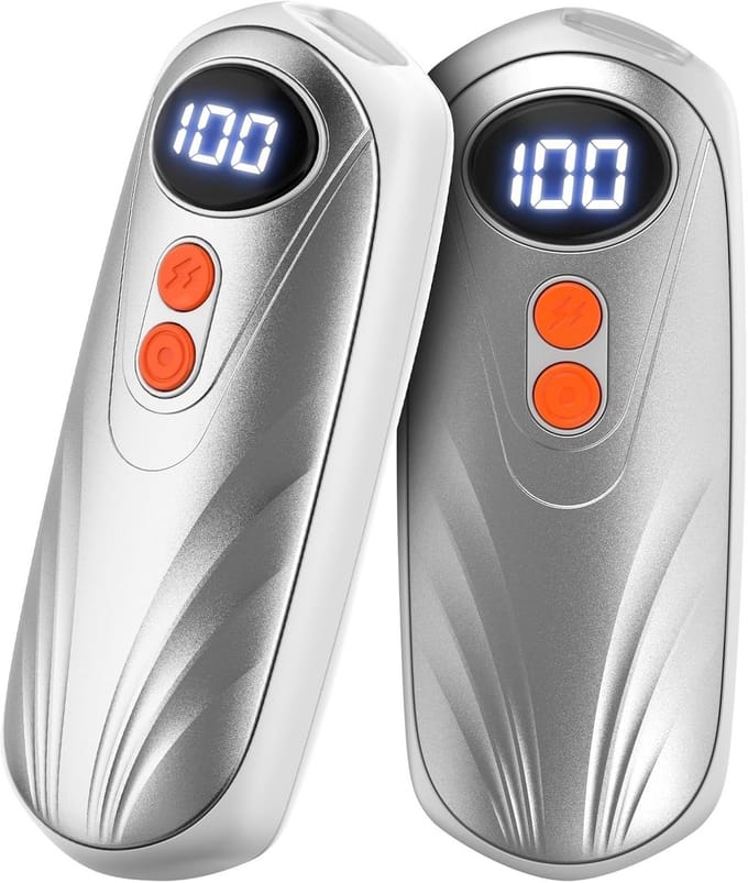Oplaadbare Handwarmers (2 stuks) - Elektrische Herbruikbare Zakverwarming