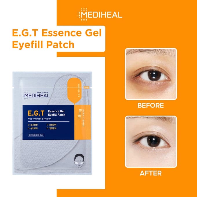 E.G.T Essence Gel Patch pour les Yeux 5 sets orange
