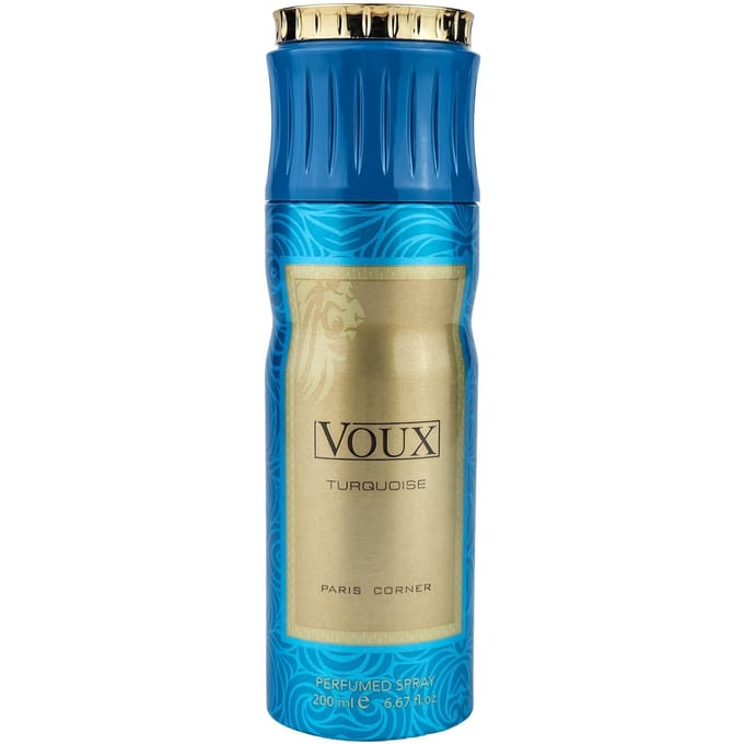 Paris Corner Voux Turquoise Deodorant - 200 ml