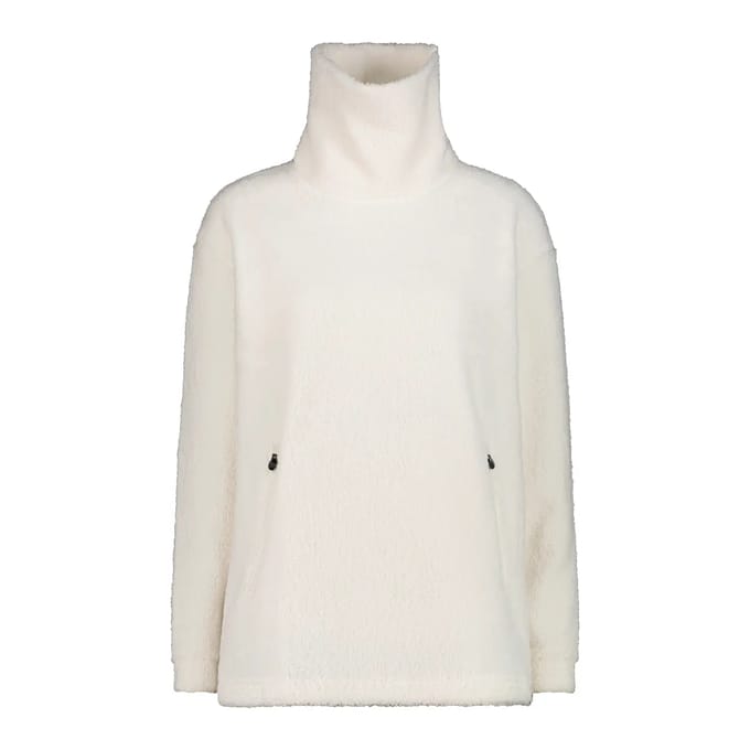 Teddy fleece met opstaande kraag dames CMP