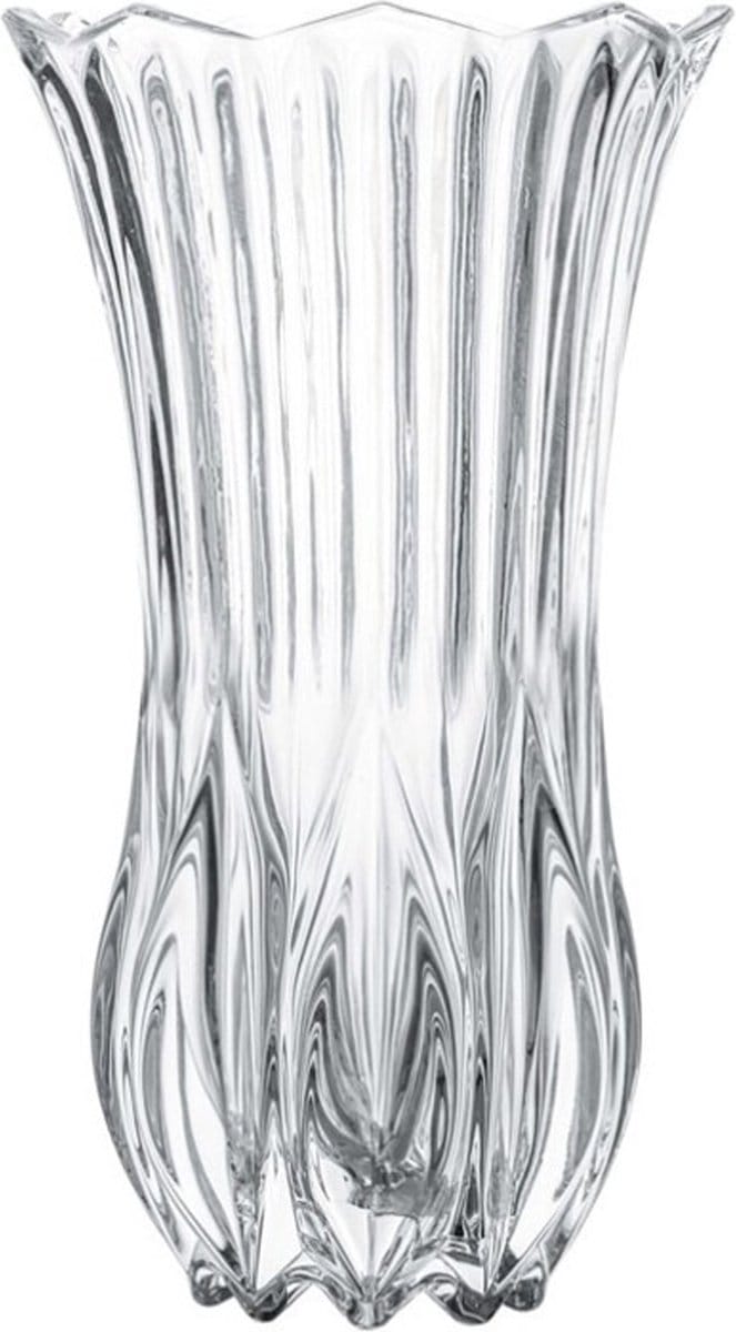 Gerimport Bloemenvaas - helder glas - 13 x 23 cm
