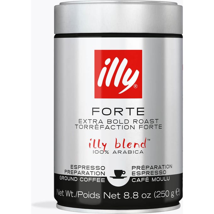 illy Forte 250g gemalen blik