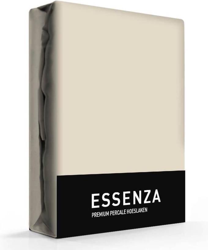 Essenza - Hoeslaken - Percale katoen - 100 x 200  - Beige