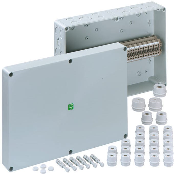 Spelsberg RK 4/50-50x4q Serieklemmen-behuizing 254 x 360 x 111 Kunststof Grijs 1 stuk(s)