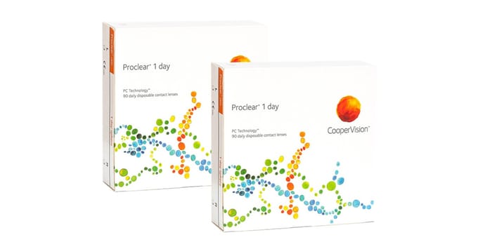 -2.25 - Proclear® 1 day - 90 pack - Daglenzen - BC 8.70 - Contactlenzen