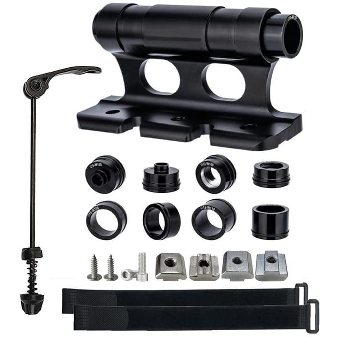 Fiets Voorvork Beugel Autodak Fiets Bevestigingsrek Quick Release CarTop Fiets Voorvork zwart