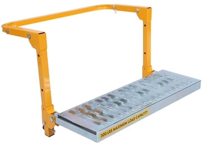 Verstelbare Truck Tire Step met Antislip Platform - Opvouwbaar voor 300lbs Capaciteit