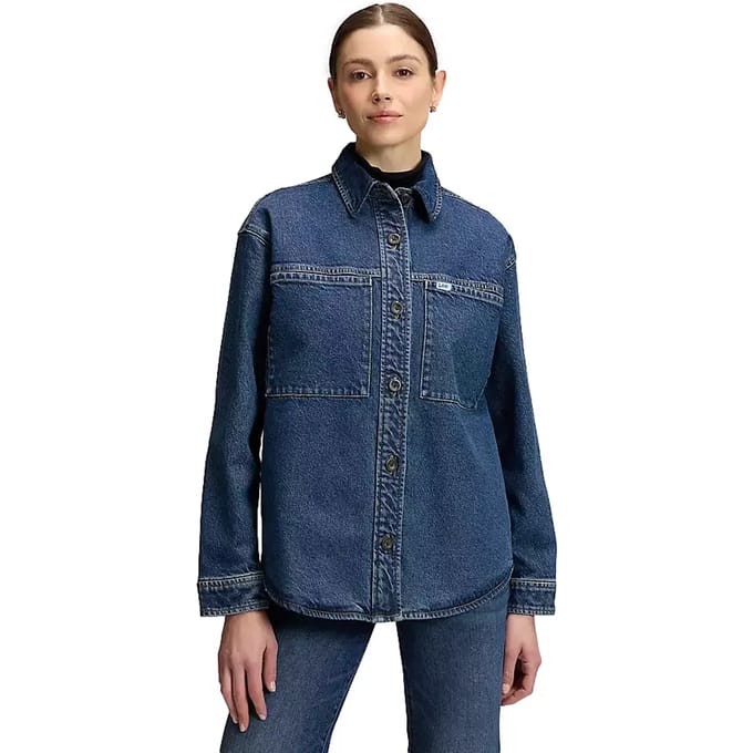 Damesjeanshirt met lange mouwen Lee Relaxed Utility