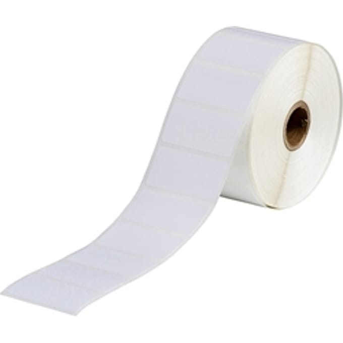 Brady BPT-17-8423-1 label polyester wit 50,80 x 25,40 mm (origineel)