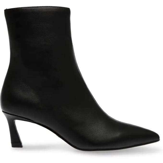 Steve Madden Lulah Booties Black Leather Taglia: 36 | Stivali Outlet | Donna | Nero