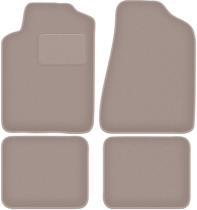 Beige velours vloermatten voor: Chrysler Sebring I cabriolet, sedan (1995-2001)