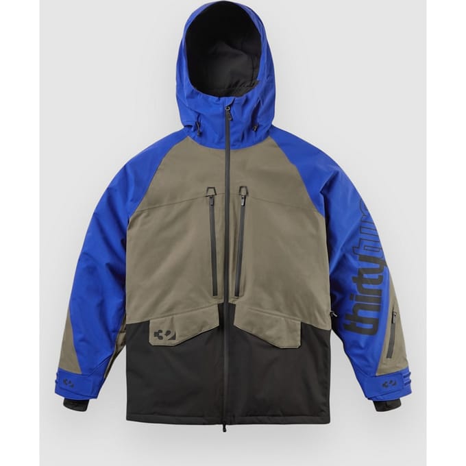 ThirtyTwo Lashed Insulated Fleece Jas blauw