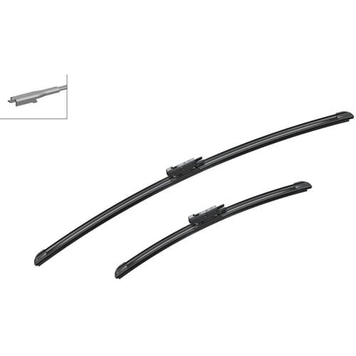 Wisserblad BOSCH Aerotwin 3 397 014 028, 650/400mm, Voor, 2 Stuk