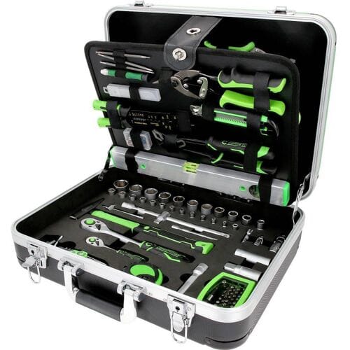 KS Tools 512.0145 COMPETITION 1/4+1/2 Universal-Werkzeug 512.0145 Gereedschapsset Universeel Incl. koffer