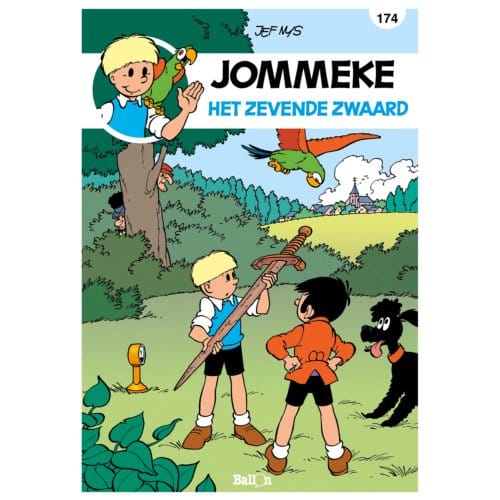 Het Zevende Zwaard - Jommeke Strip - Jef Mys