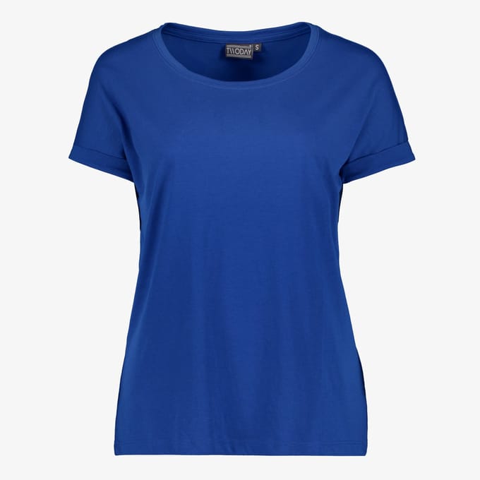 TwoDay T-shirt dames blauw - Maat M
