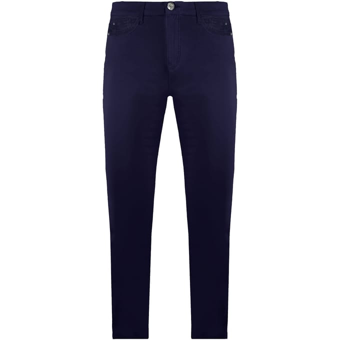 Emporio Armani Slim Fit Heren Navy Chino Broek