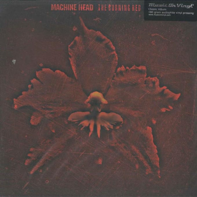 LP Plaat MACHINE HEAD - The Burning Red MOVLP2064 Roadrunner Reco 2020 Europa Rock brown