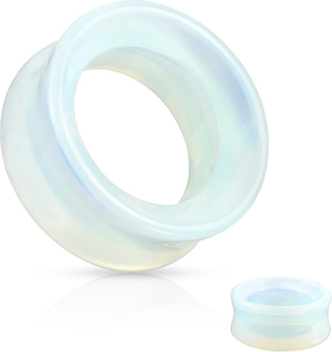 14 mm Double-flared tunnel opalite - LMPiercings