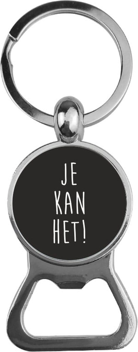 Bieropener Glas -  Je Kan Het