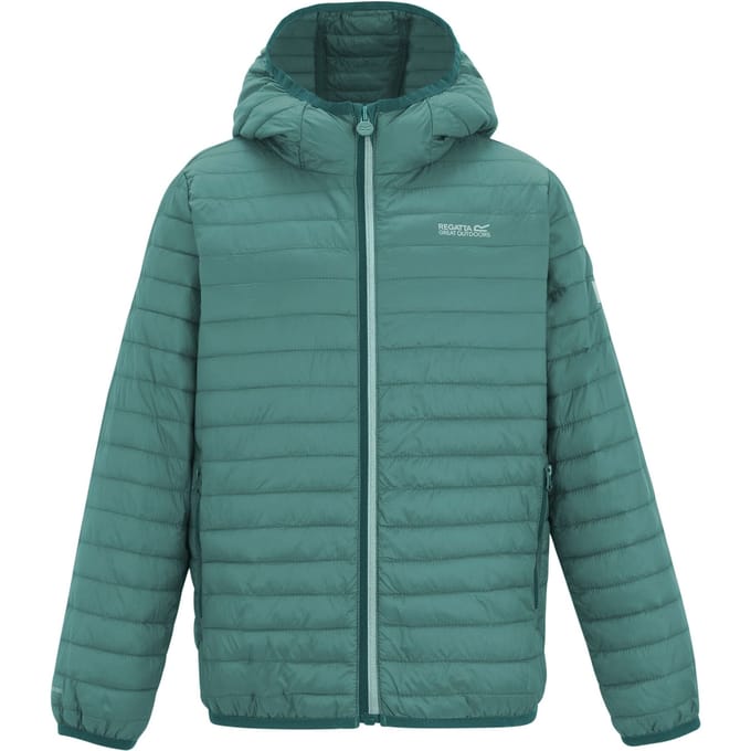 Regatta Childrens/Kids Hillpack Hooded Jacket (Ivy Mos)