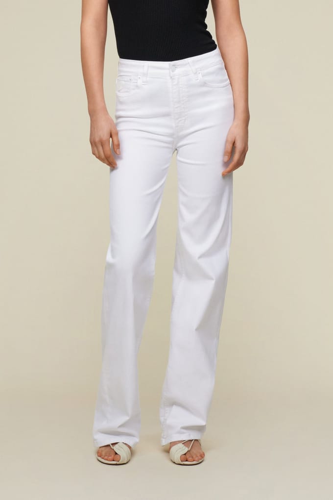 Lois Palazzo White Taglia: W30L34 | Pantaloni da completo Outlet | Donna | Bianco