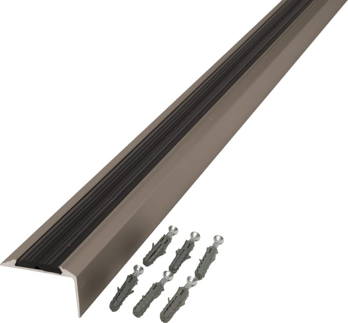 Trapneusprofiel RVS 900x46x29 mm