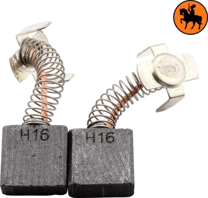 Koolborstelset voor Hitachi zaag C 10FC - 7x17x17mm