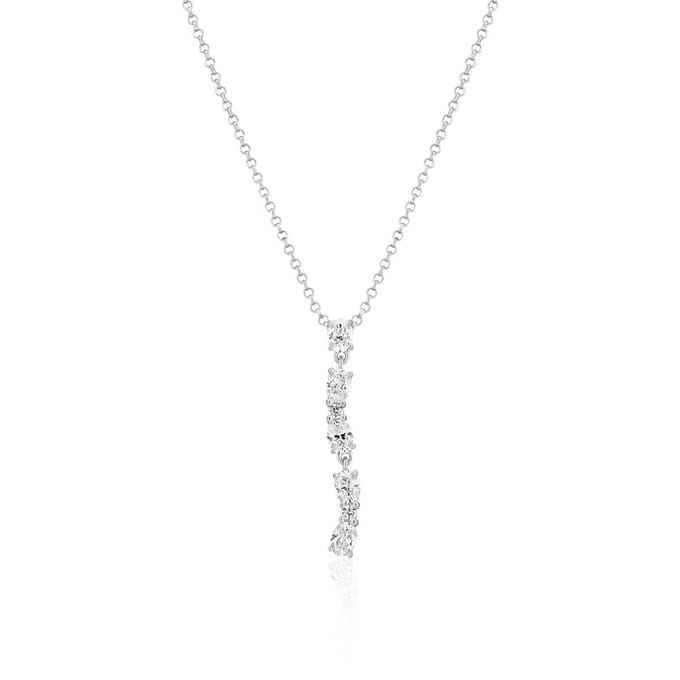 Sif Jakobs Ellera SJ-N2421-CZ - Dames - Ketting - Zilver