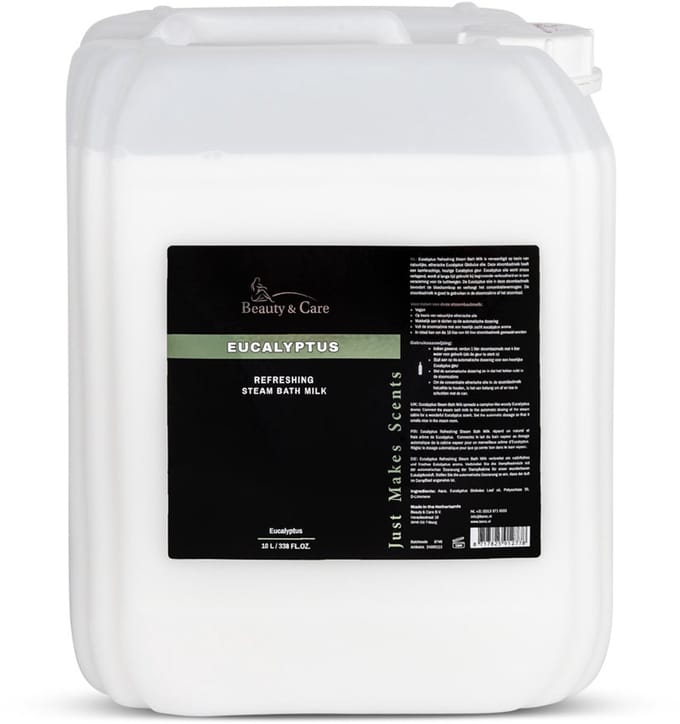 Eucalyptus stoombadmelk - Beauty & Care - 10 L. new