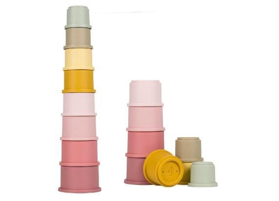 Little Dutch Stapelbekers roze Interactief speelgoed