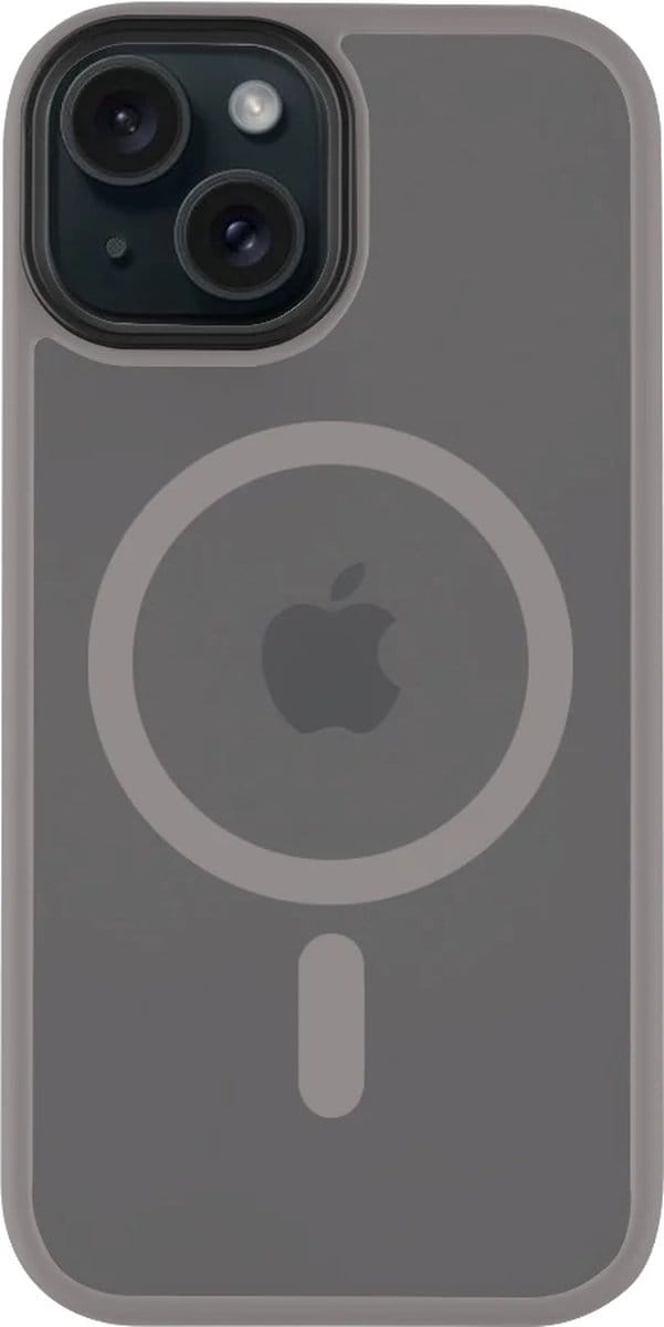 Tactical iPhone 15 MagForce Hyperstealth Cover – Hoesje – Light Grey