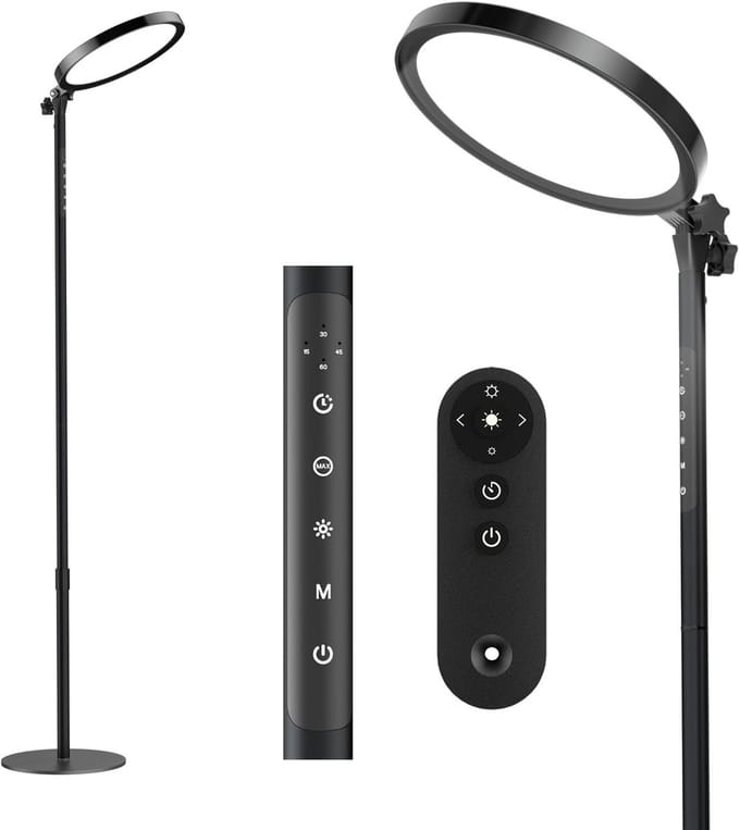 Krachtige 10000 Lux Daglichtlamp met Volledig Spectrum LED