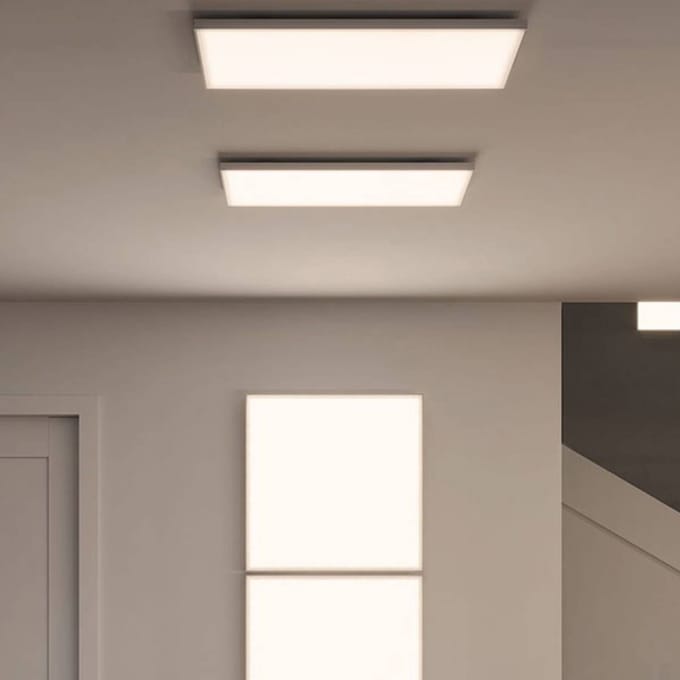 LED-paneel Smart Home Zigbee 3.0 Velora hoekig 595x595 mm 19,5W 2200lm Tunable White Wit dimbaar