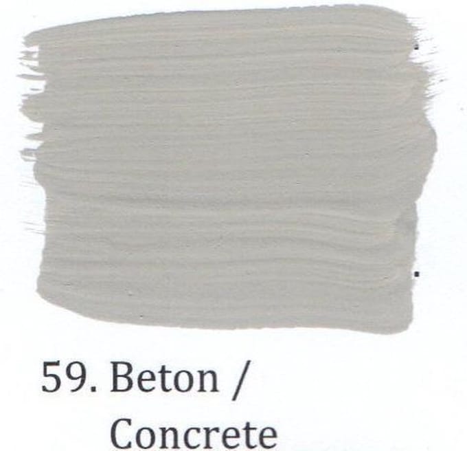 Krijtverf 2,5 ltr 59- Beton
