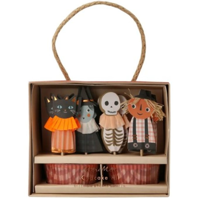 Meri meri halloween cupecake kit pompoen