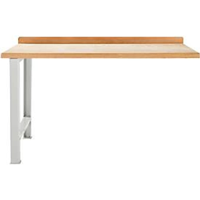 TOP-werkbank, aanbouweenheid, 1500 mm breed, lichtgrijs