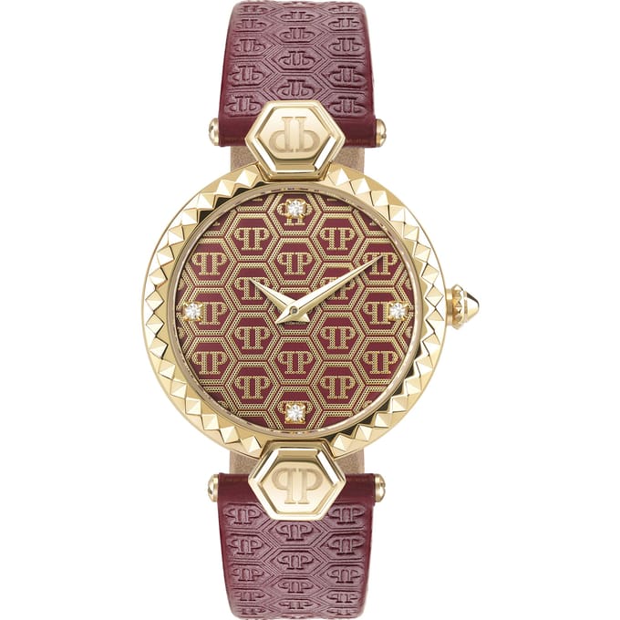 Philipp Plein Plein Couture Dames Horloge Rood PWEAA0221