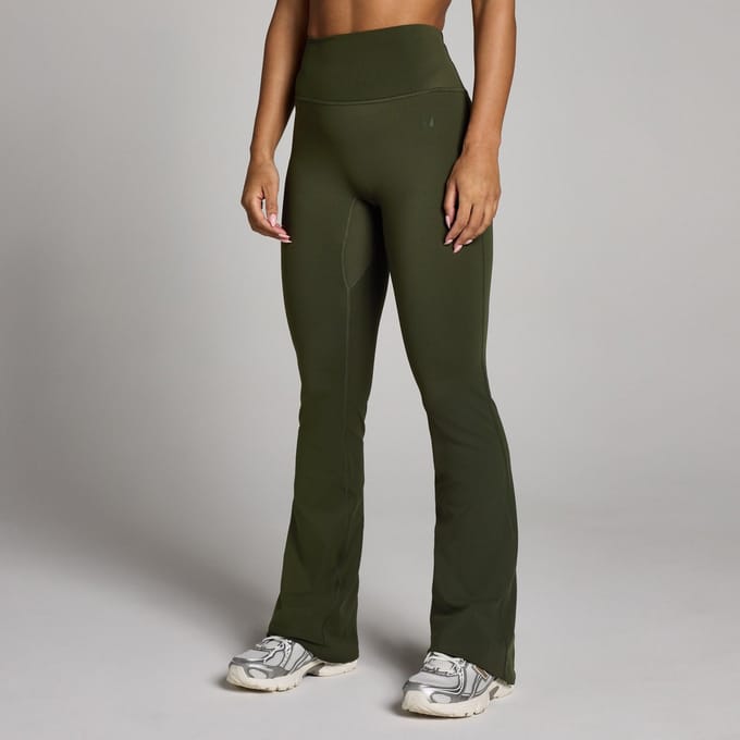 MP Dames Tempo Wijde Legging - Bosgroen - L