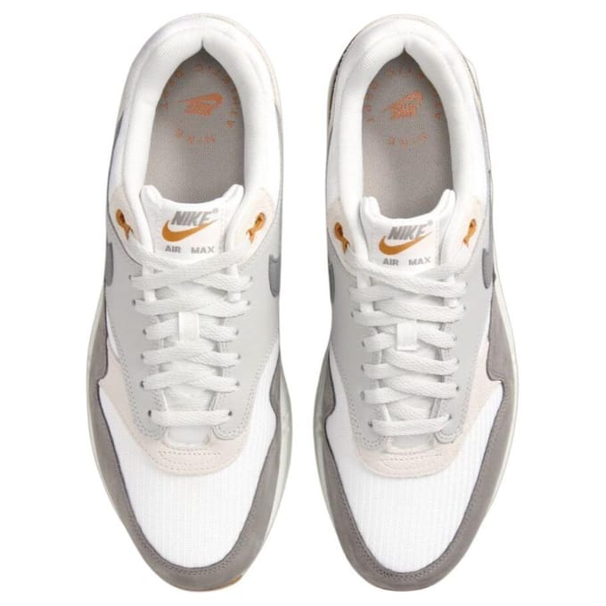 Nike Air Max 1 Light Iron Ore Heren Sneakers Grijs Summit-White Flat-Pewter IB1492-121 39 gray