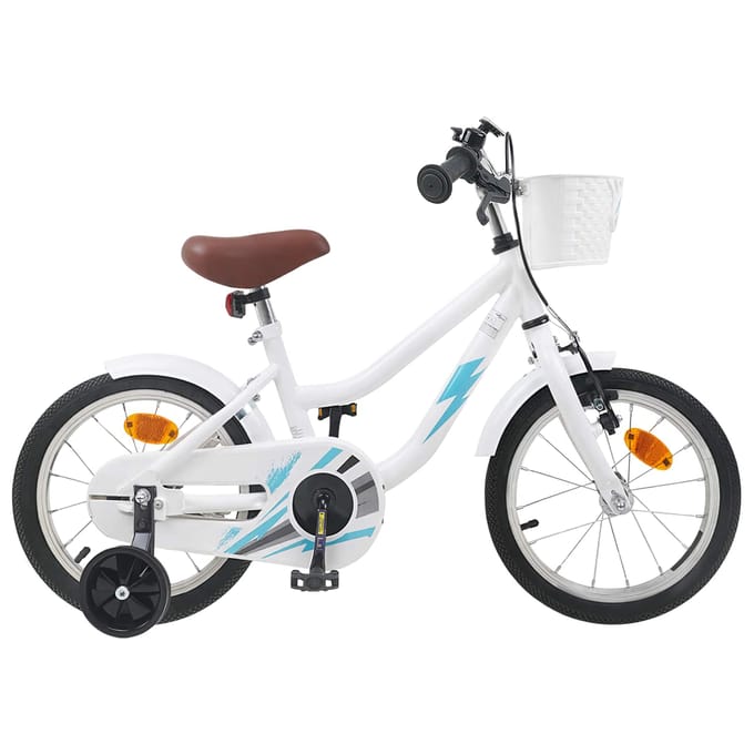 vidaXL - Kinderfiets - 12 - Inch - voor - 2-4 - jaar - oud - Wit