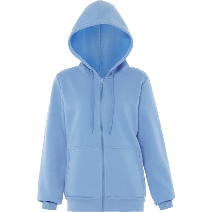 Mymo Jas met capuchon Dames Zacht blauw