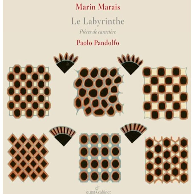 Paolo Pandolfo - Marais: Le Labyrinthe, Pièces De Caractère (CD)