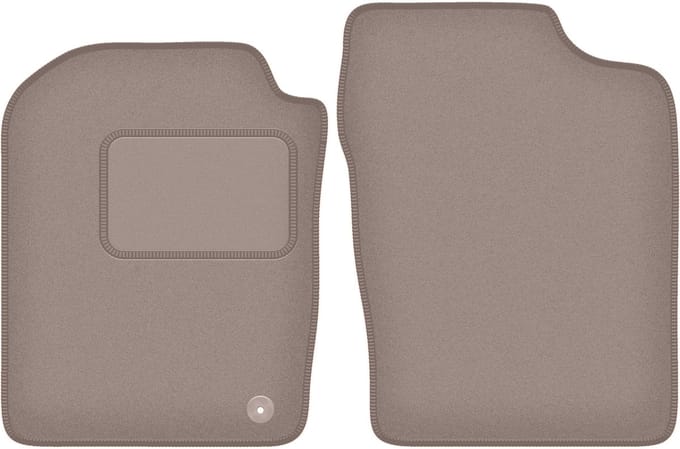 Beige voormatten voor: Daihatsu Cuore VII L276 hatchback (2007-)
