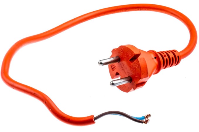 Lead power crimped